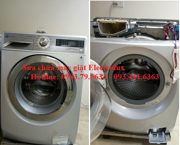 Sửa máy giặt Electrolux bị rung lắc mạnh trong khi giặt