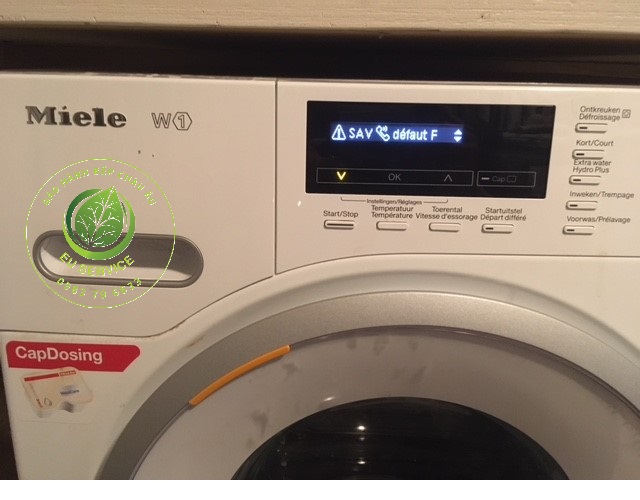 sửa máy giặt miele tại nhà lỗi F