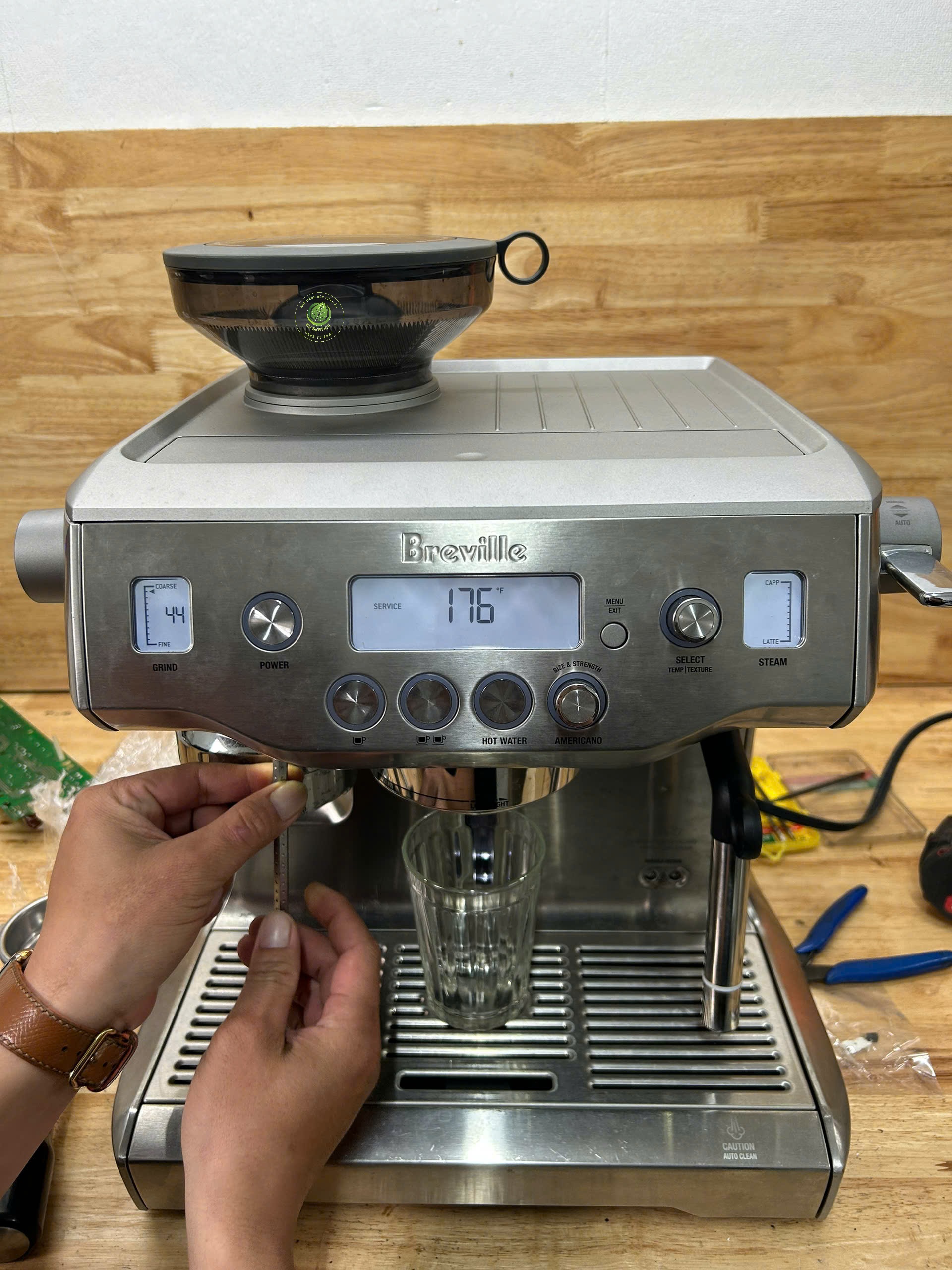 sửa máy pha cafe breville chính hãng tại nhà