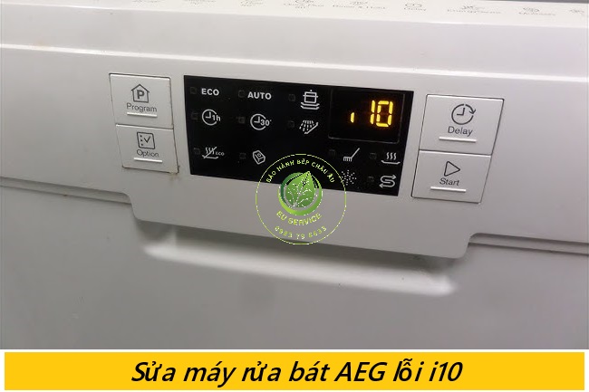 Sửa máy rửa bát AEG lỗi i10