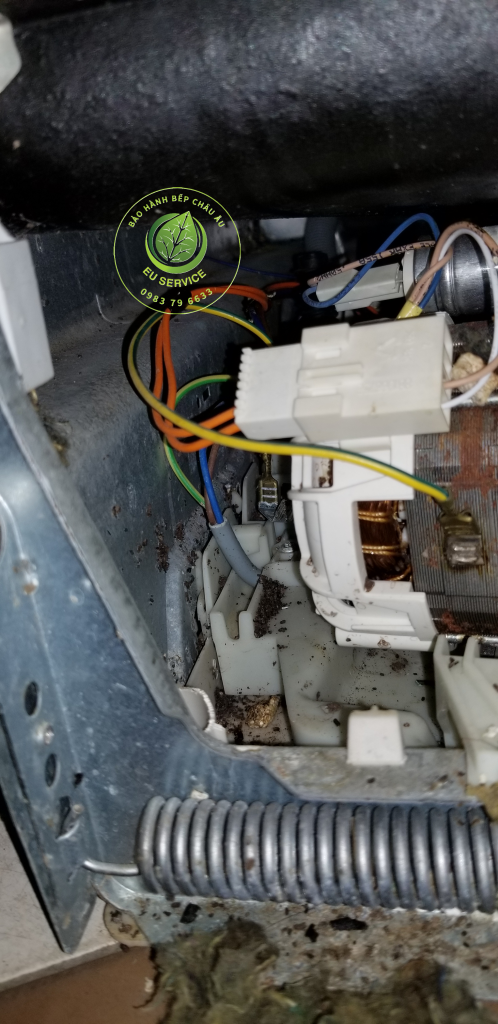 sửa máy rửa bát brandt lỗi rửa không sạch - động cơ chính lỗi