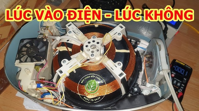 sửa nồi cơm cao tần toshiba lỗi nguồn