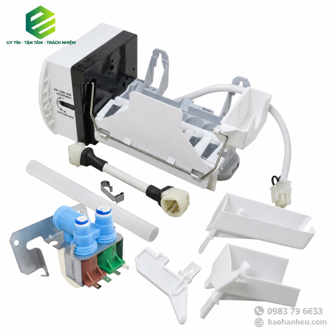 sửa tủ lạnh ariston lỗi không làm đá - thay bộ làm đá viên