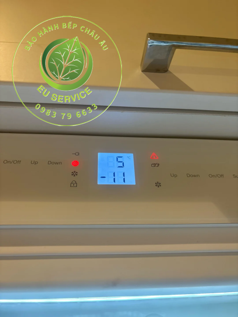 sửa tủ lạnh miele lỗi dấu chấm than vàng