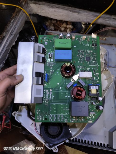 thay bo mạch công suất bếp từ cata chính hãng