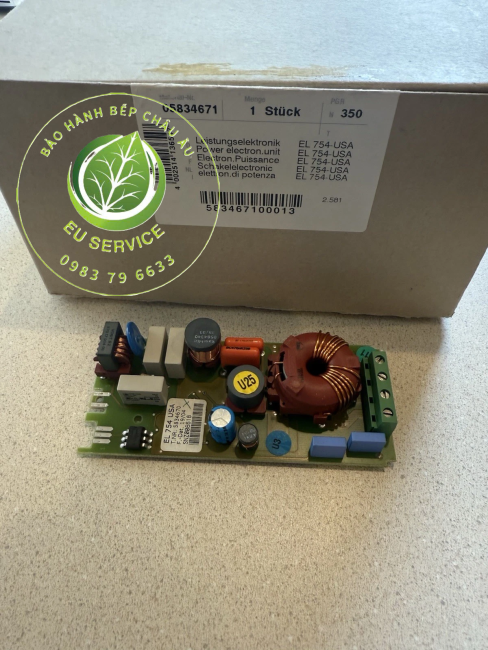 thay bo mạch điều khiển đèn chiếu sáng hút mùi miele