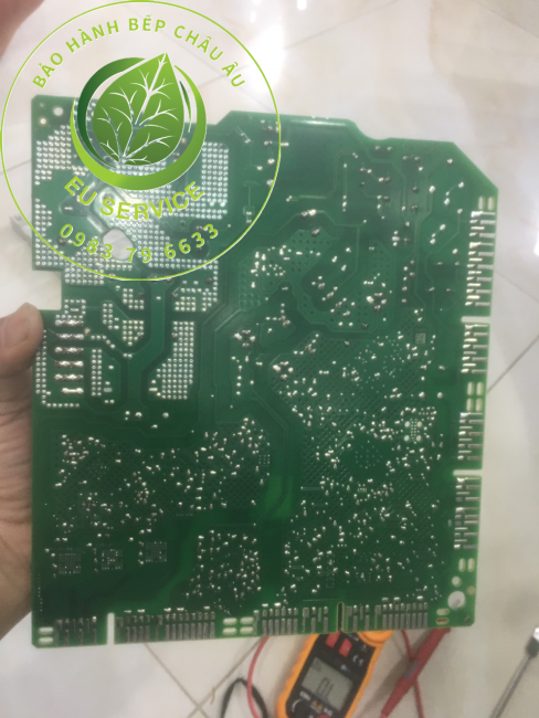 thay bo mạch máy rửa chén miele