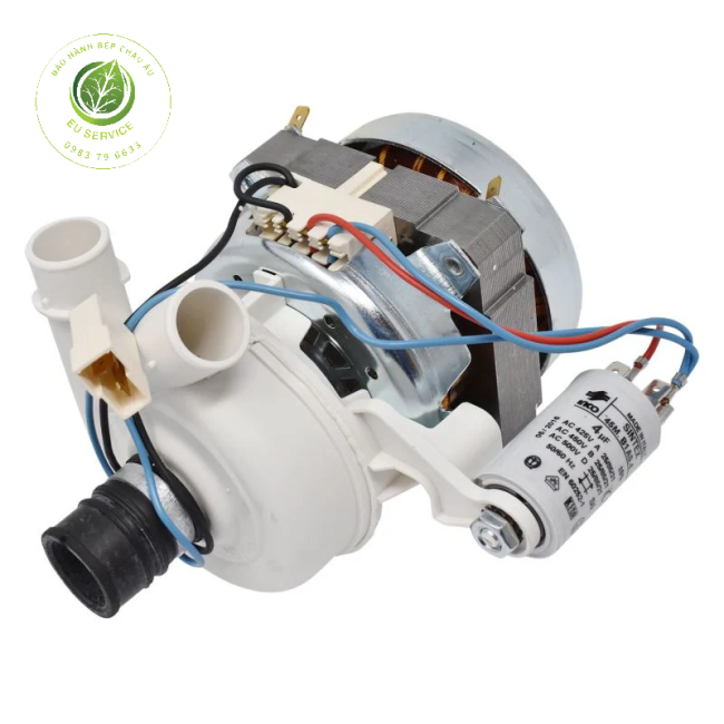 thay động cơ bơm tuần hoàn máy rửa bát indesit