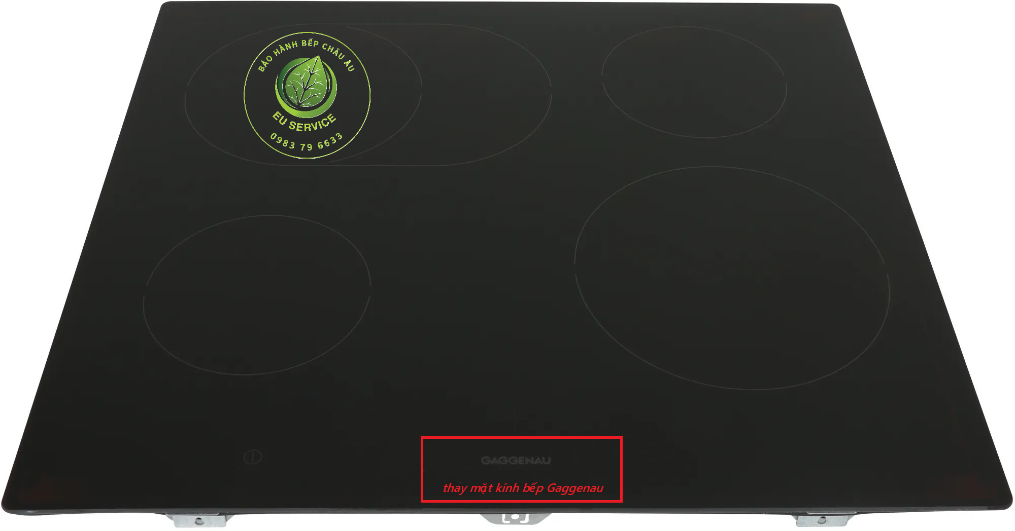 thay mặt kính bếp từ gaggenau