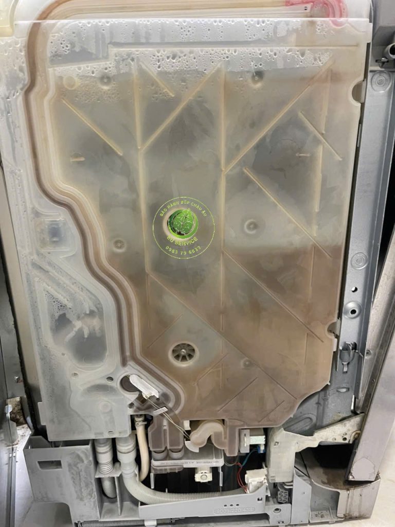 vệ sinh máy rửa bát bosch