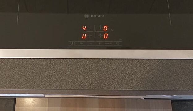 Nguyên nhân và cách khắc phục lỗi bếp từ Bosch dòng cảm ứng trượt Slider
