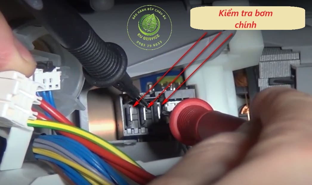 Sửa máy rửa bát lỗi động cơ chính