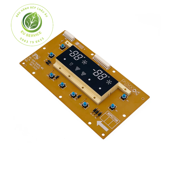 Thay bo mạch cảm ứng tủ lạnh siemens