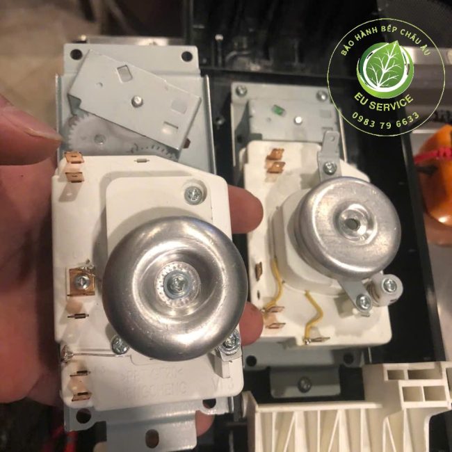 Sửa lò vi sóng lỗi không chọn được thời gian - hỏng timer