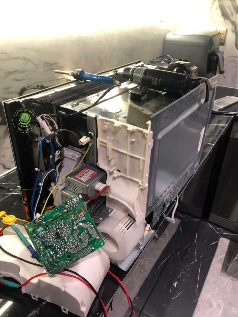 nguyên nhân lò vi sóng bosch không nóng