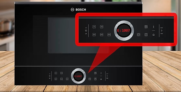 sửa lò vi sóng bosch lỗi E1007