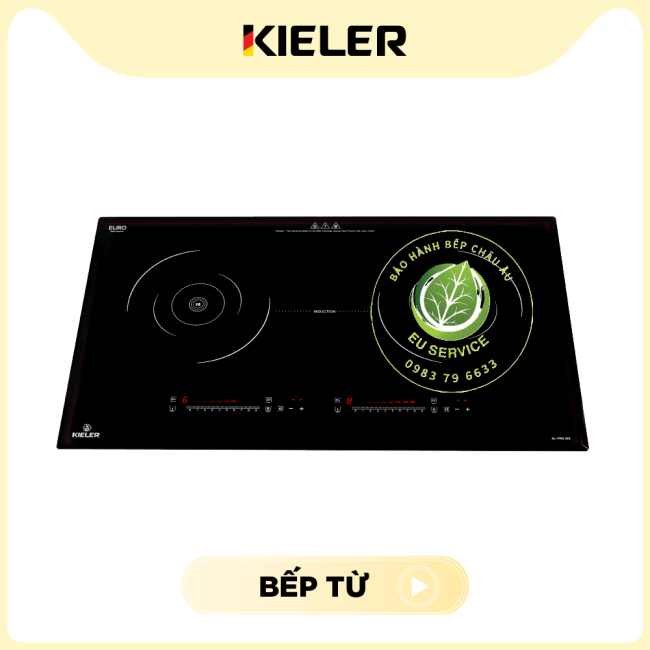 thay mặt kính bếp từ kieler chính hãng