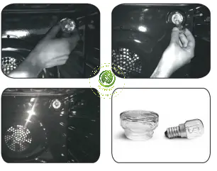 Sửa lò nướng candy không sáng đèn - thay bóng đèn lò nướng candy tại nhà
