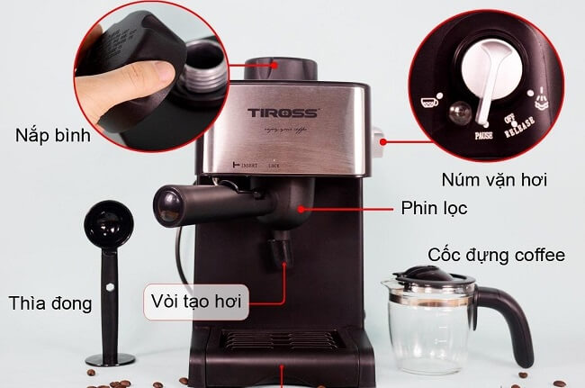 sửa máy pha cà phê Tiross