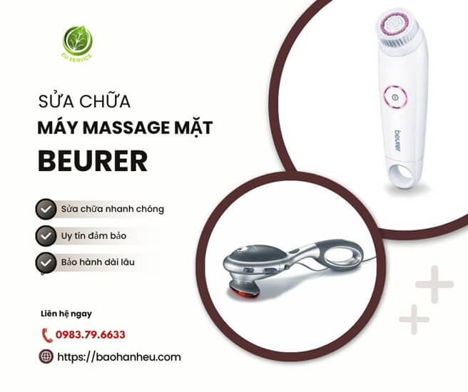 sửa máy massage mặt Beurer