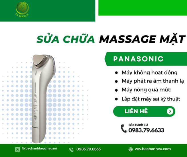 sửa máy massage mặt Panasonic