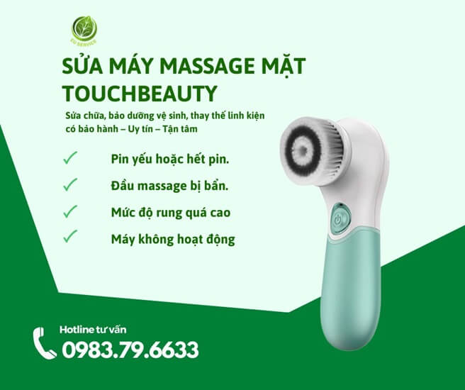 sửa máy massage mặt TouchBeauty