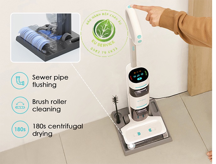 sửa máy lau nhà hút bụi thông minh