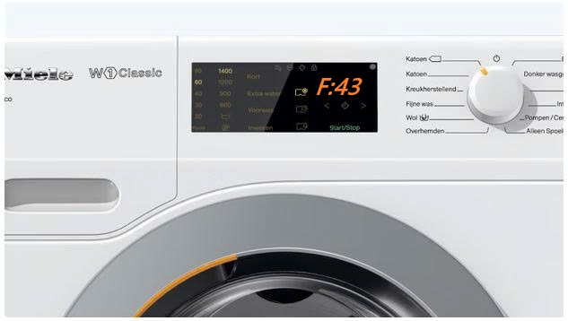 Sửa máy giặt Miele F43