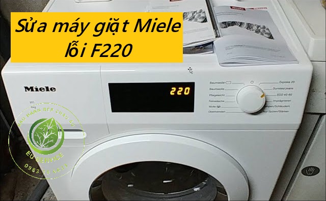 Sửa máy giặt Miele lỗi F220