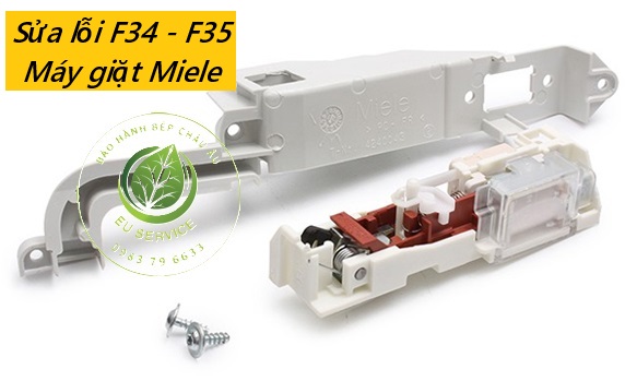 Sửa máy giặt Miele lỗi F34-F35-lỗi khóa cửa