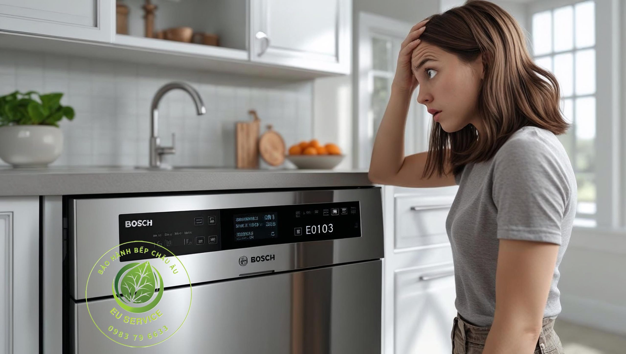 Sửa máy rửa bát Bosch lỗi E0103