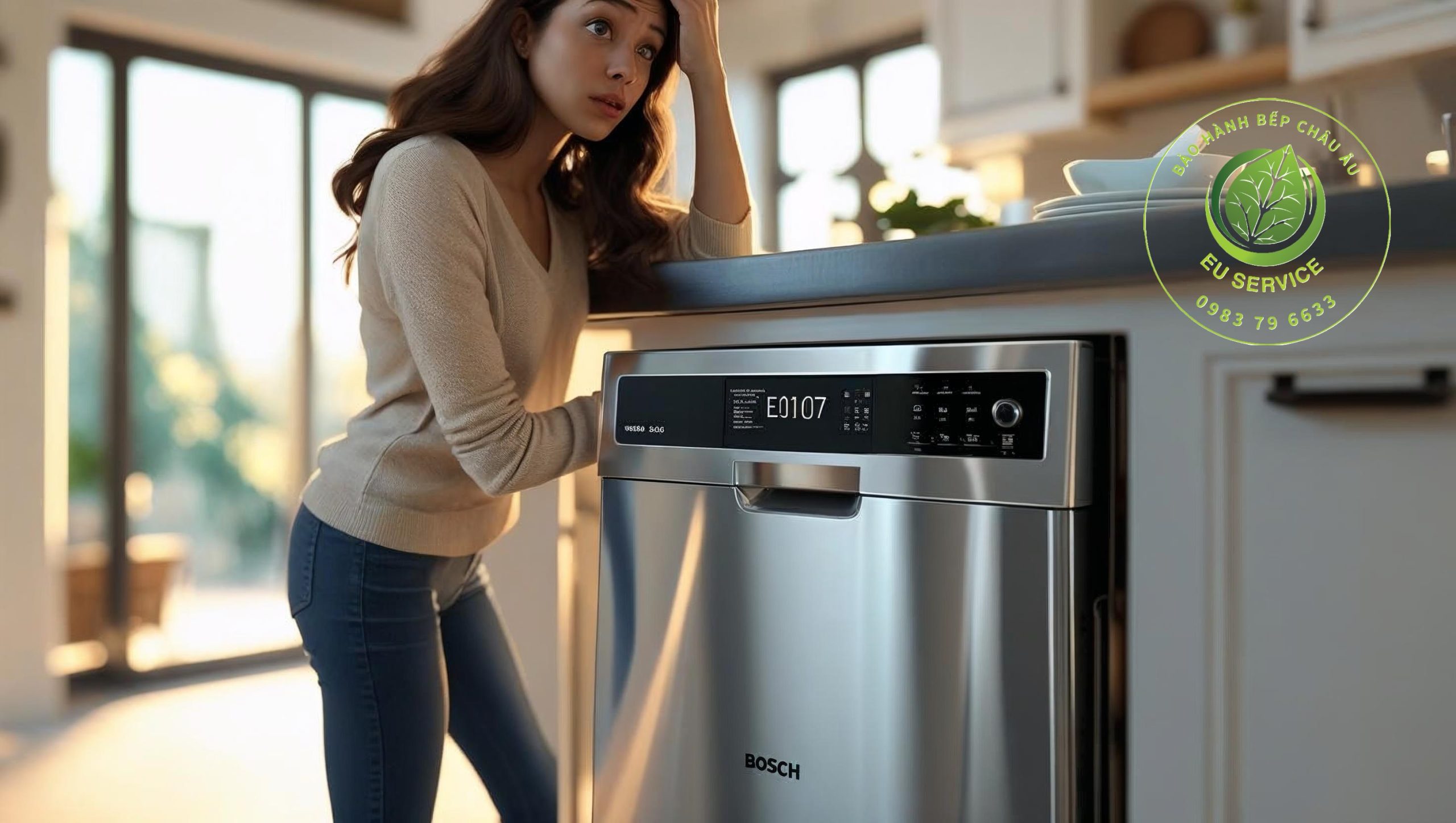 Sửa máy rửa bát Bosch lỗi E0107