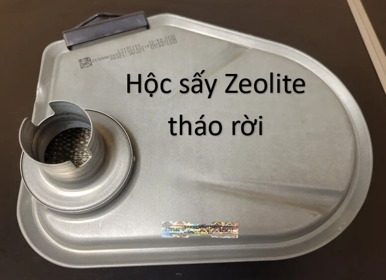 hộc sấy zeolite máy rửa bát Bosch