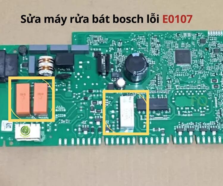 Sửa chữa máy rửa bát Bosch lỗi E0107