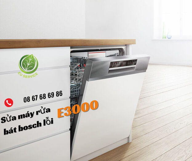 sửa chữa máy rửa bát Bosch lỗi E3000