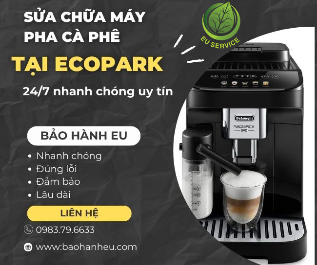 Sửa chữa máy pha cà phê tại Ecopark