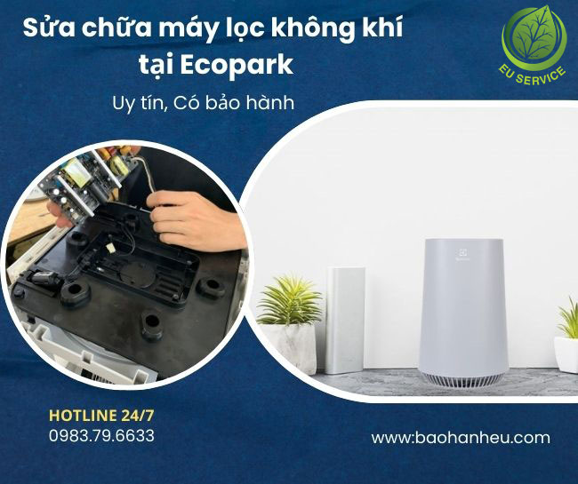 Sửa chữa máy lọc không khí tại Ecopark