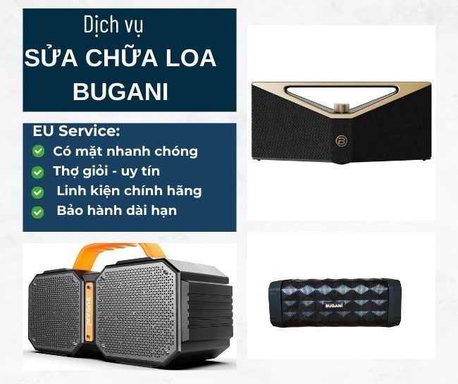 sửa chữa loa Bugani