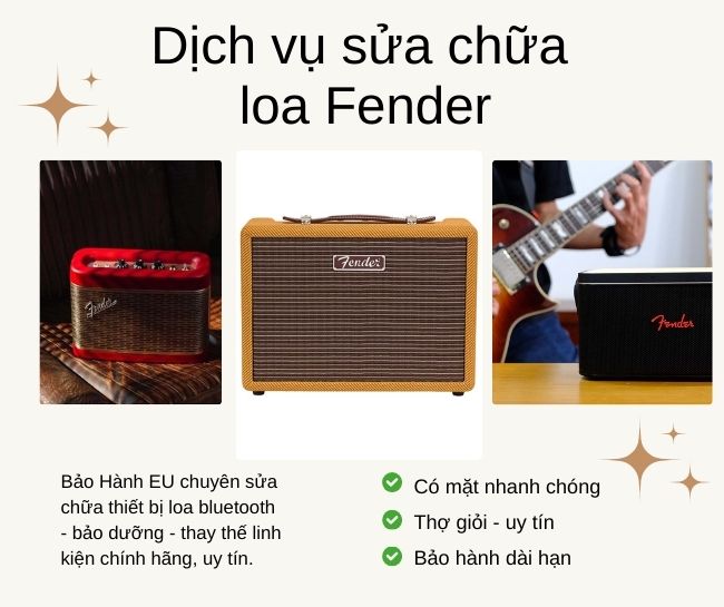 Sửa chữa loa bluetooth Fender