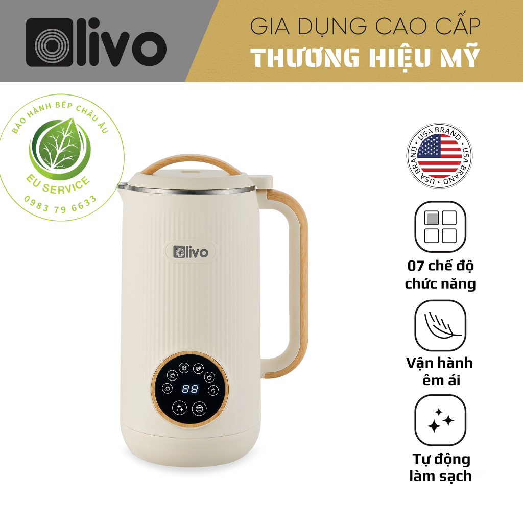 sửa máy làm sữa hạt olivo chính hãng