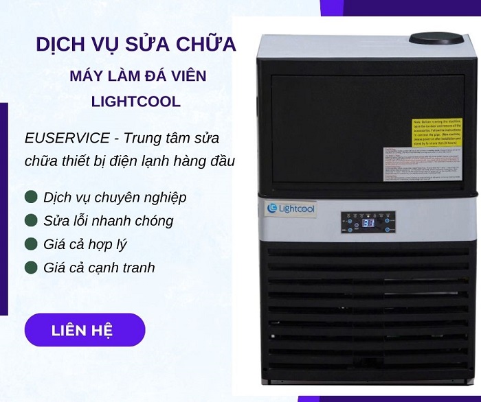Sửa chữa máy làm đá viên LightCool tại Hà Nội nhanh chóng, chuyên nghiệp
