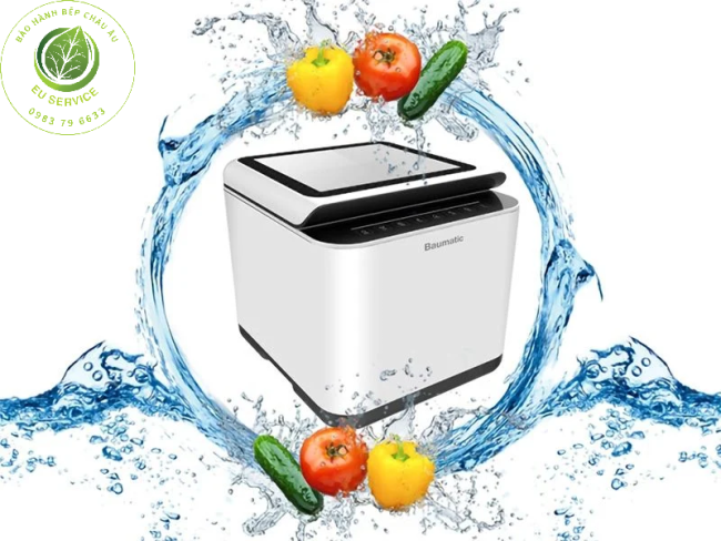 sửa máy rửa thực phẩm baumatic lỗi rửa không sạch