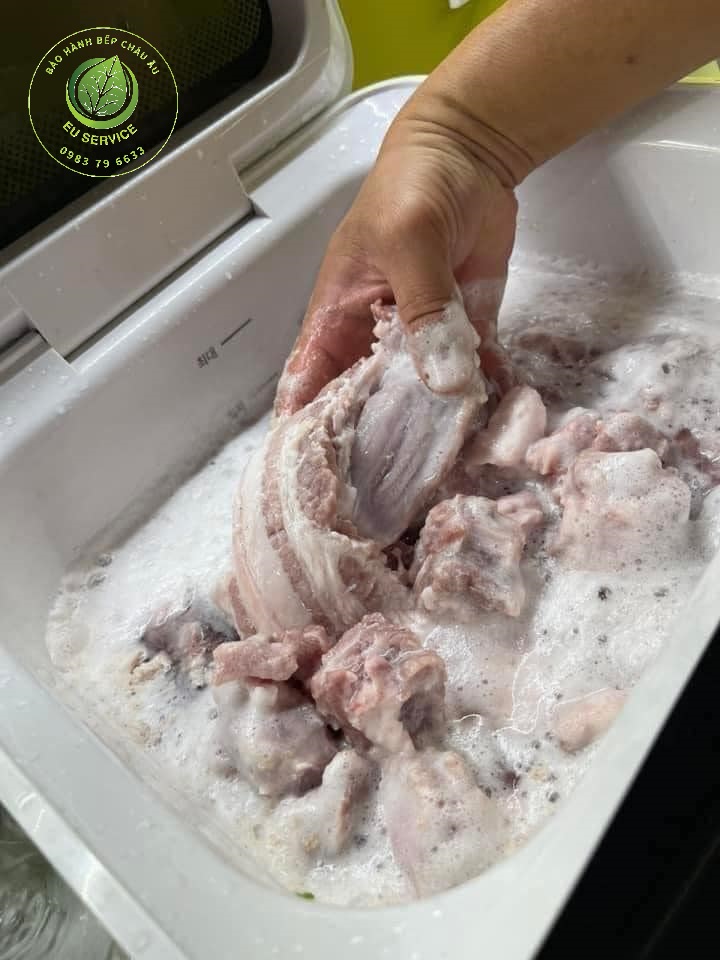 sửa máy rửa thực phẩm heimchef chính hãng