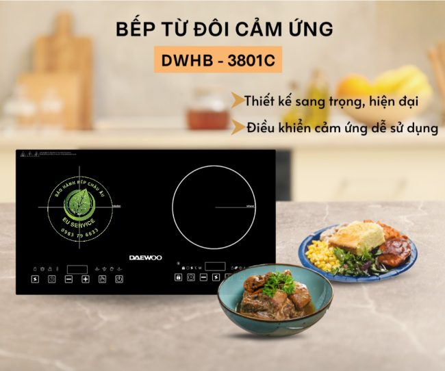 Sửa bếp từ Daewoo lỗi không nóng - sửa chữa tại nhà