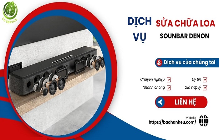 Dịch vụ Sửa loa SoundBar Denon uy tín, giá hợp lý