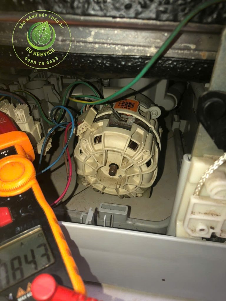 Máy rửa bát Fagor lỗi động cơ chính không hoạt động
