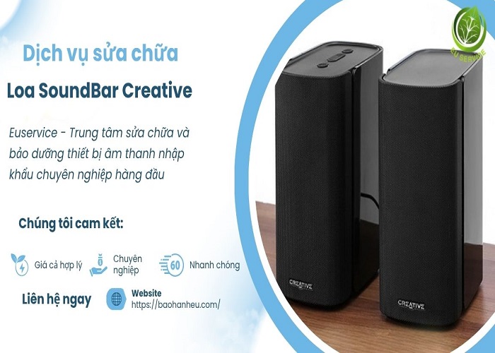 Sửa chữa loa Sound Bar Creative chuyên nghiệp tại Hà Nội