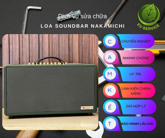 Sửa chữa loa SoundBar Nakamichi uy tín, chuyên nghiệp