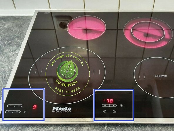 sửa bếp hồng ngoại Miele