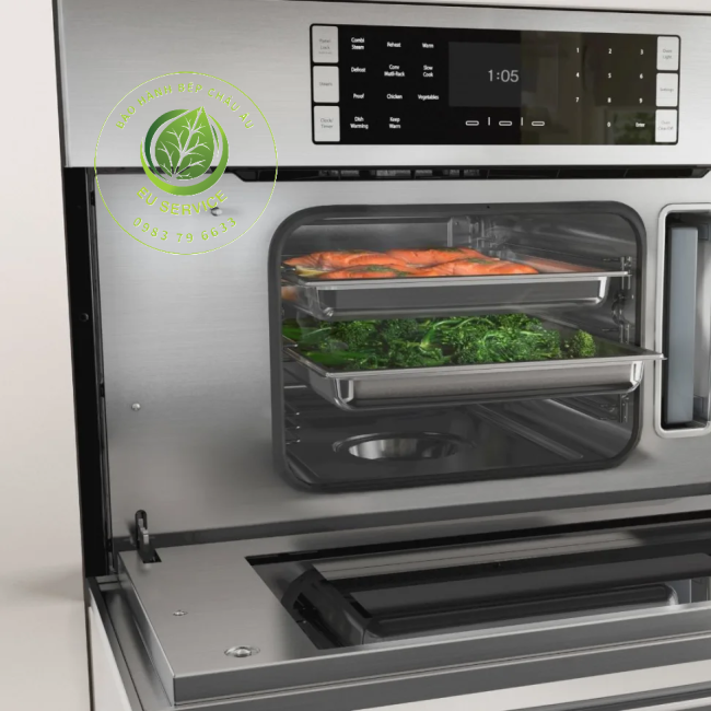 sửa lò hấp hơi nước bosch không nóng